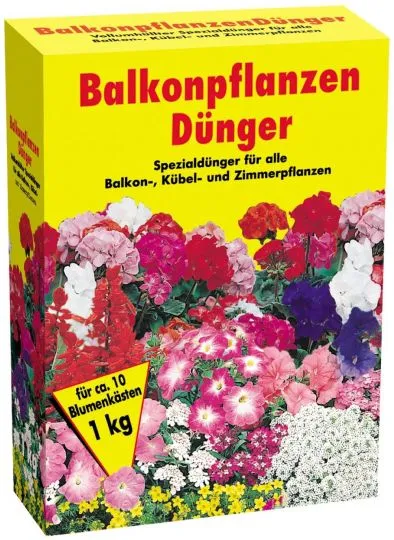 Balkonpflanzendünger gekörnt 1kg - 4kg