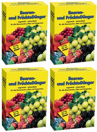 Beeren- und Früchtedünger 2,5 - 10kg