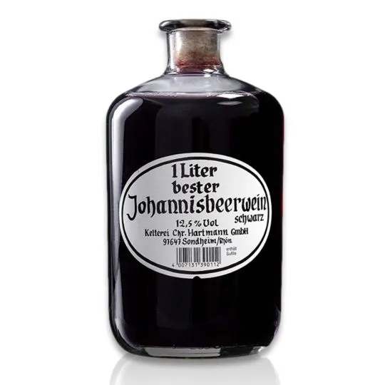 Ch. Hartmann Fruchtwein in Apotherflasche 1L