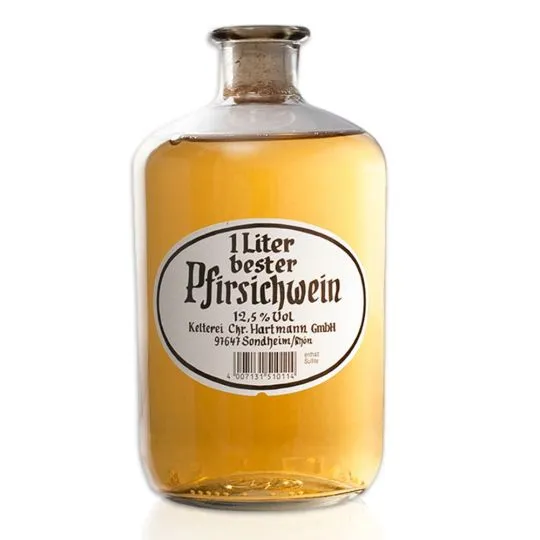 Ch. Hartmann Fruchtwein in Apotherflasche 1L
