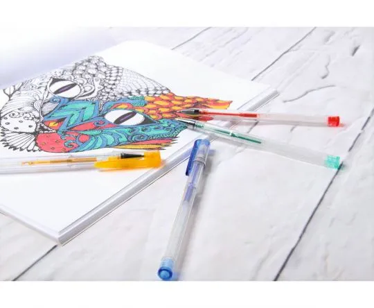 Gelschreiber 24er Set in Geschenkverpackung