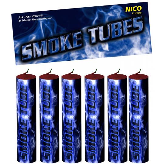 Smoke Tubes Blau 6er Btl.