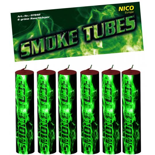 Smoke Tubes Grün 6er Btl.