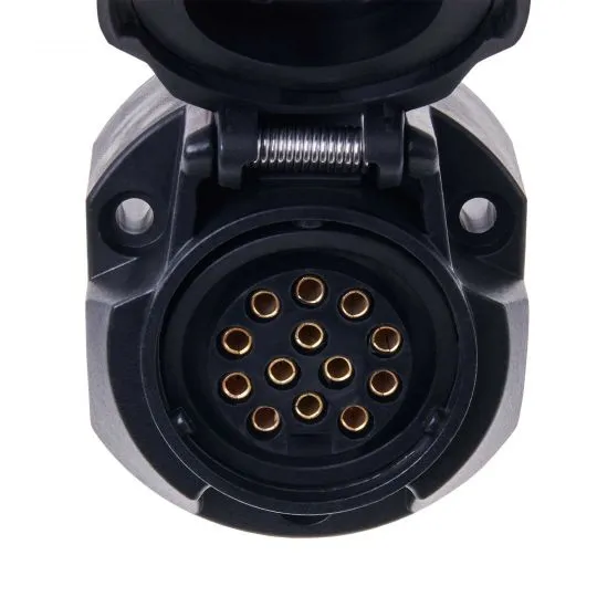 Steckdose 13 polig mit Abschal