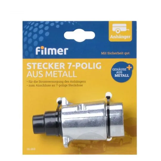 Stecker 7-polig Metall