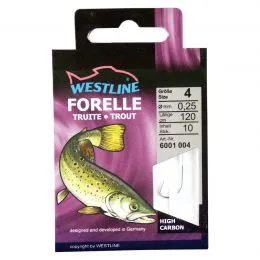 Angelhaken Forelle für Schleppköder 10 Stück