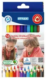 Buntstifte Dreikant Jumbo 12 Stück