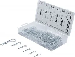 Feder-Splinte-Sortiment, 150-tlg.