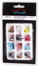 Fliegensortiment 12 St.