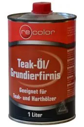 Teak-Öl Grundierfirnis 1ltr